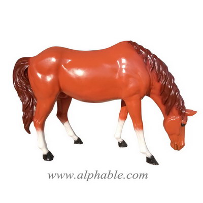 Fiberglass horse statue FBA-005