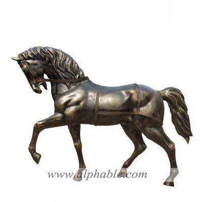 Fiberglass large horse statue FBA-019