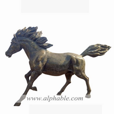 Fiberglass giant horse statue FBA-025