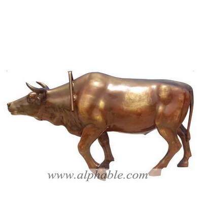 Chinese farm bull sculpture FBA-051