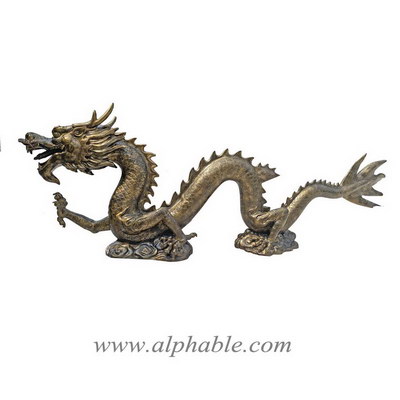 Fiberglass dragon sculpture FBA-101
