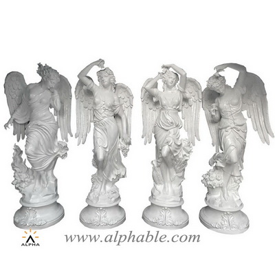 Large fiberglass resin angel statues FBF-008