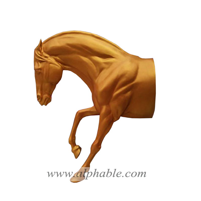 Giant two legged horse sculpture FBA-032