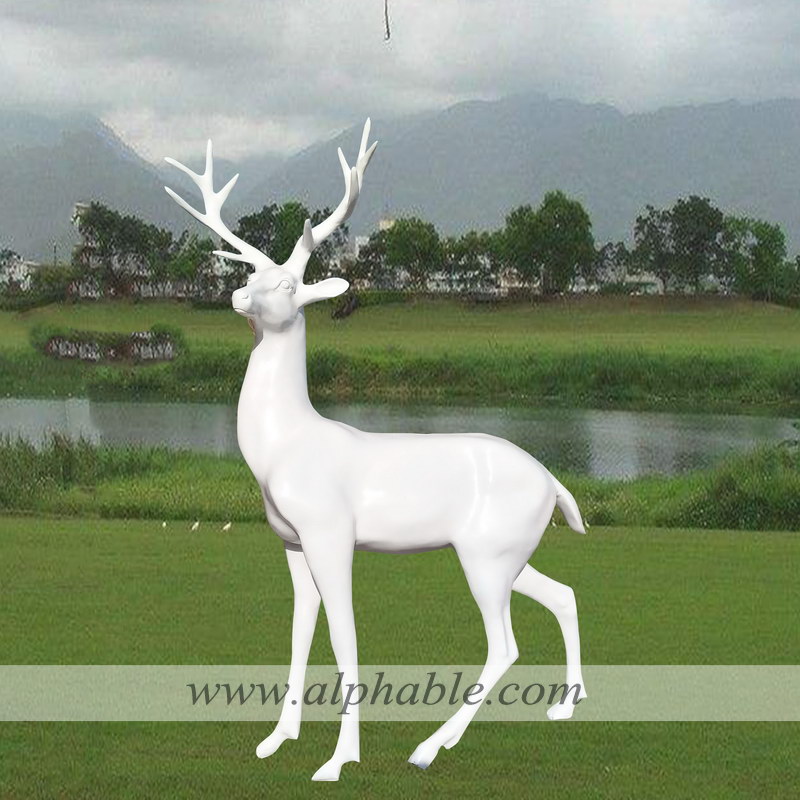 Life size deer statues for yard FBA-071