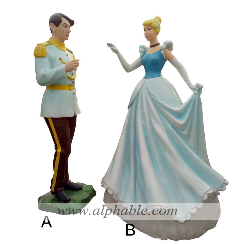 Life size Prince and princess statues FBC-031