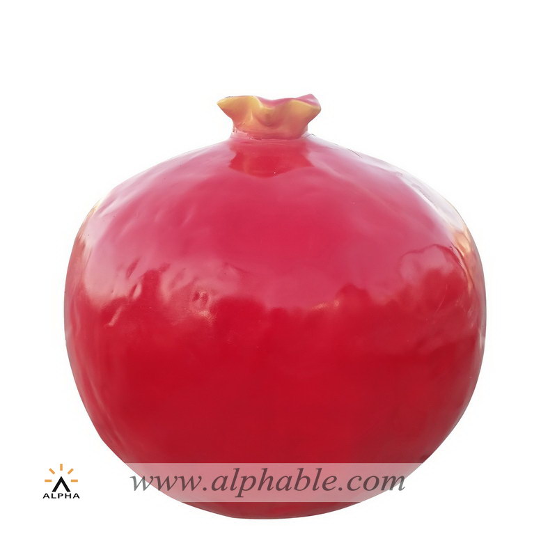 Fiberglass large pomegranate FFV-014