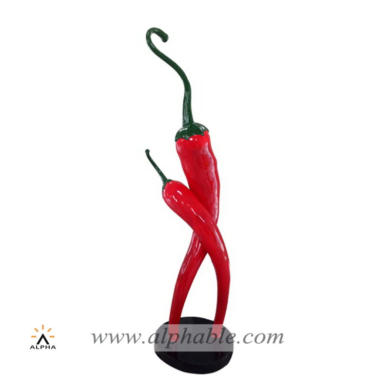 Giant hot pepper sculpture for sale FFV-054