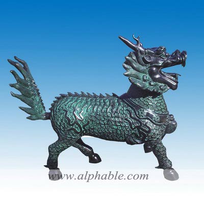 Bronze Chinese guardian lions CA-009