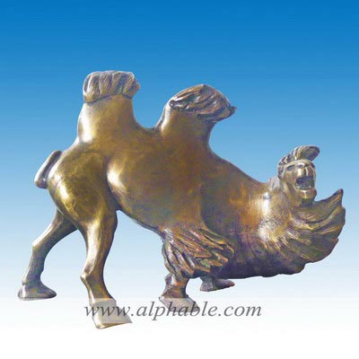 Bronze camel figurine CA-026
