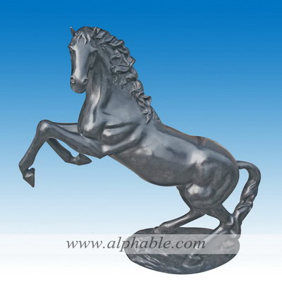 Table top bronze horse sculpture CA-029