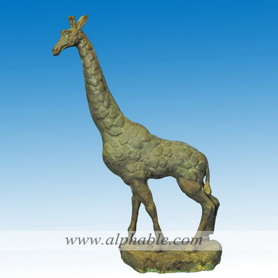 Vintage bronze animal sculpture CA-030
