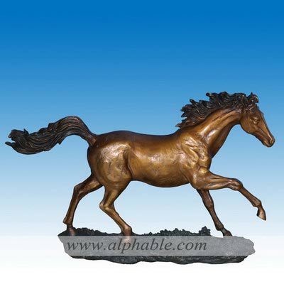 Famous bronze horse sculpture CA-043