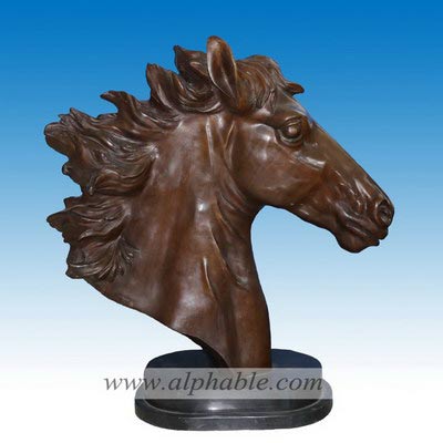 Famous bronze horse head statue CA-045