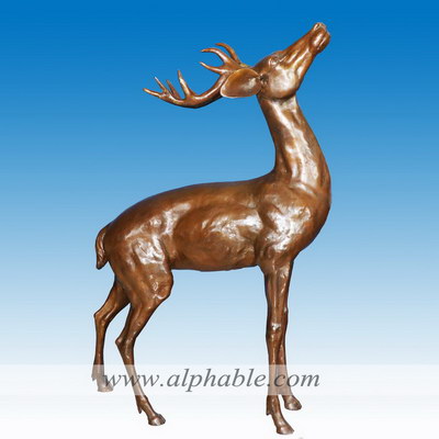 Home decoration bronze deer CA-048