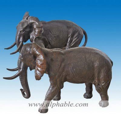Bronze good luck elephant sculpture CA-065