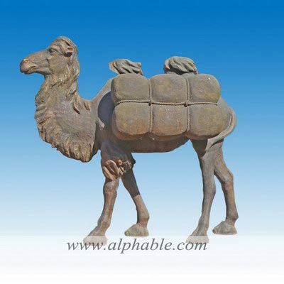 Large bronze camel statue CA-075