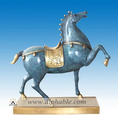 Bronze horse art CA-096