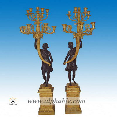 Brass chandelier candle holder CCD-011