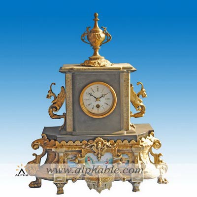 Copper antique French clock CC-039