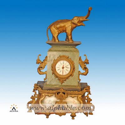 Brass mantel clocks for sale CC-072