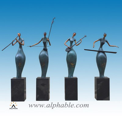 Modern bronze unique sculptures CMS-003