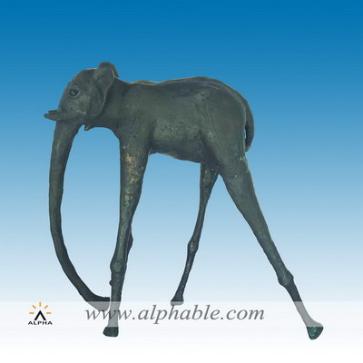 Modern bronze small sculpture CMS-007