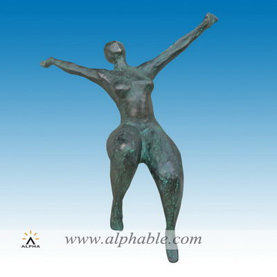 Bronze contemporary figurative sculpture CMS-029