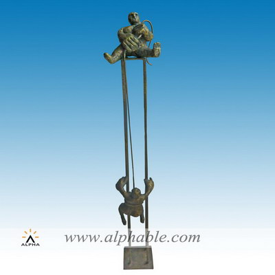 Bronze modern sculpture for the home CMS-030