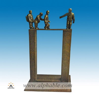 Modern bronze decorative figurines CMS-038
