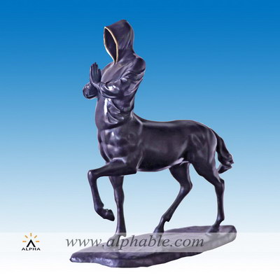 Bronze modern Centaur sculpture CMS-061