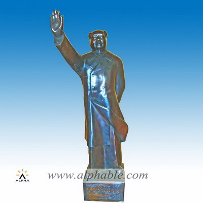 Bronze Mao Zedong statue sculpture CCS-018