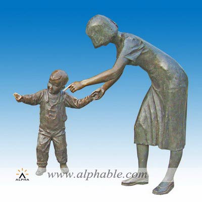 Life size sculpture en bronze CCS-030