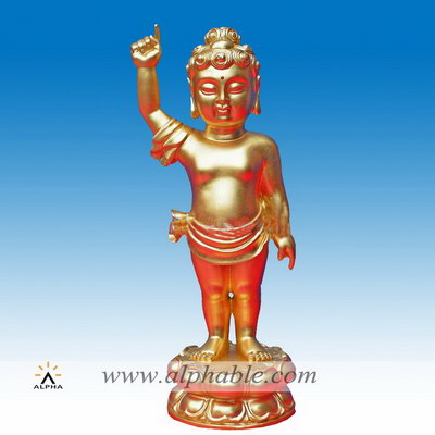 Bronze baby buddha statue CCS-039