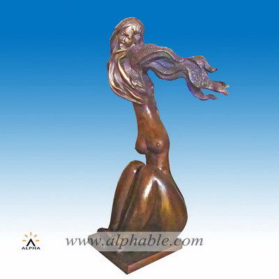 Bronze nude sculpture CCS-046