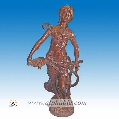 Bronze figure sculpture CCS-057