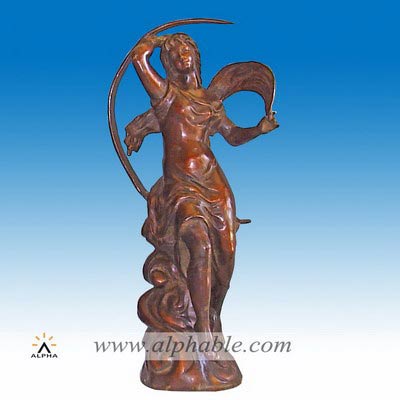 Bronze woman statue CCS-059