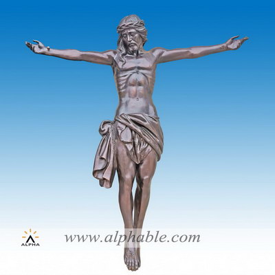 Bronze Jesus corpus for crucifix CCS-060
