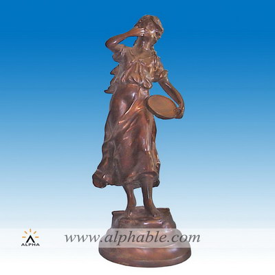 European decorative bronze statue CCS-067