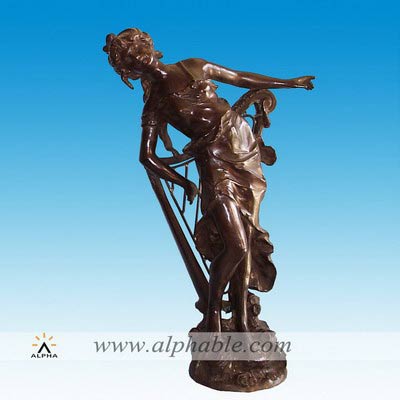 Art deco bronze figurines CCS-075