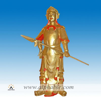 Chinese warrior ancient statues CCS-096