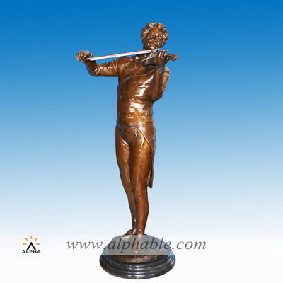 Bronze Johann Strauss sculpture CCS-127