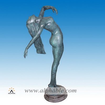 Bronze nude sculpture CCS-143