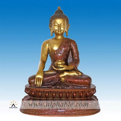 Bronze Tibetan Shakyamuni Buddha sculpture CCS-191