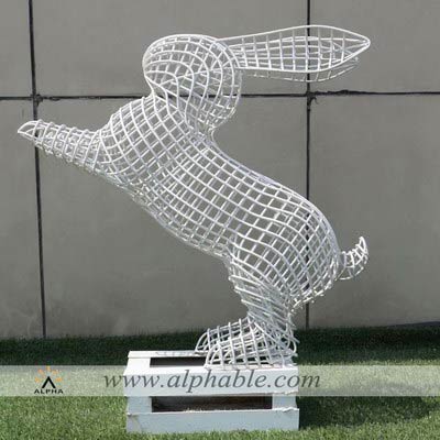 Wire mesh sculpture STW-003