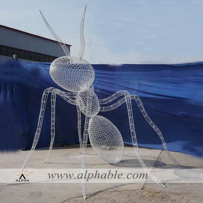 Iron art insect wire sculpture STW-020