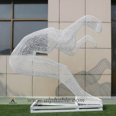 Wireframe sculpture STW-035
