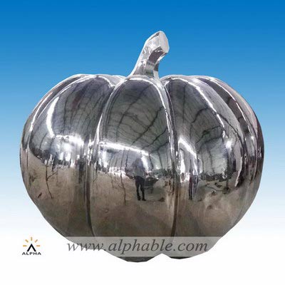 Giant metal pumpkin sculpture STL-108