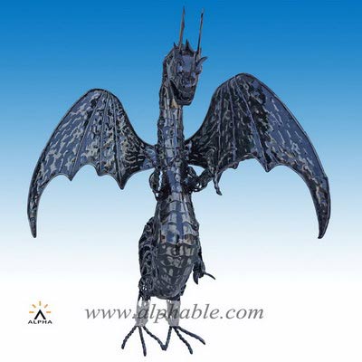 Dragon metal art STL-117
