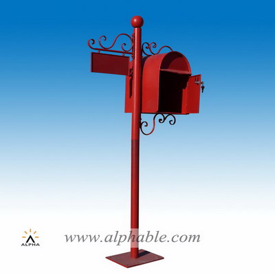 Metal letter box STL-124