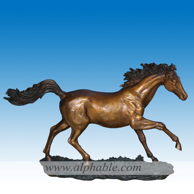 Famous bronze horse sculpture CA-043